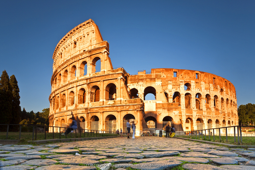 The Colosseum, roman forum, Rome, Lazio, Italy, Europe.