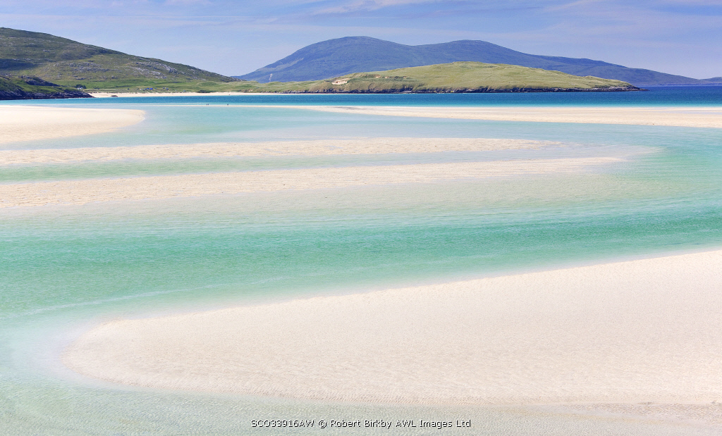 Scotland, Isle of Harris. Luskentyre bay in South Harris.